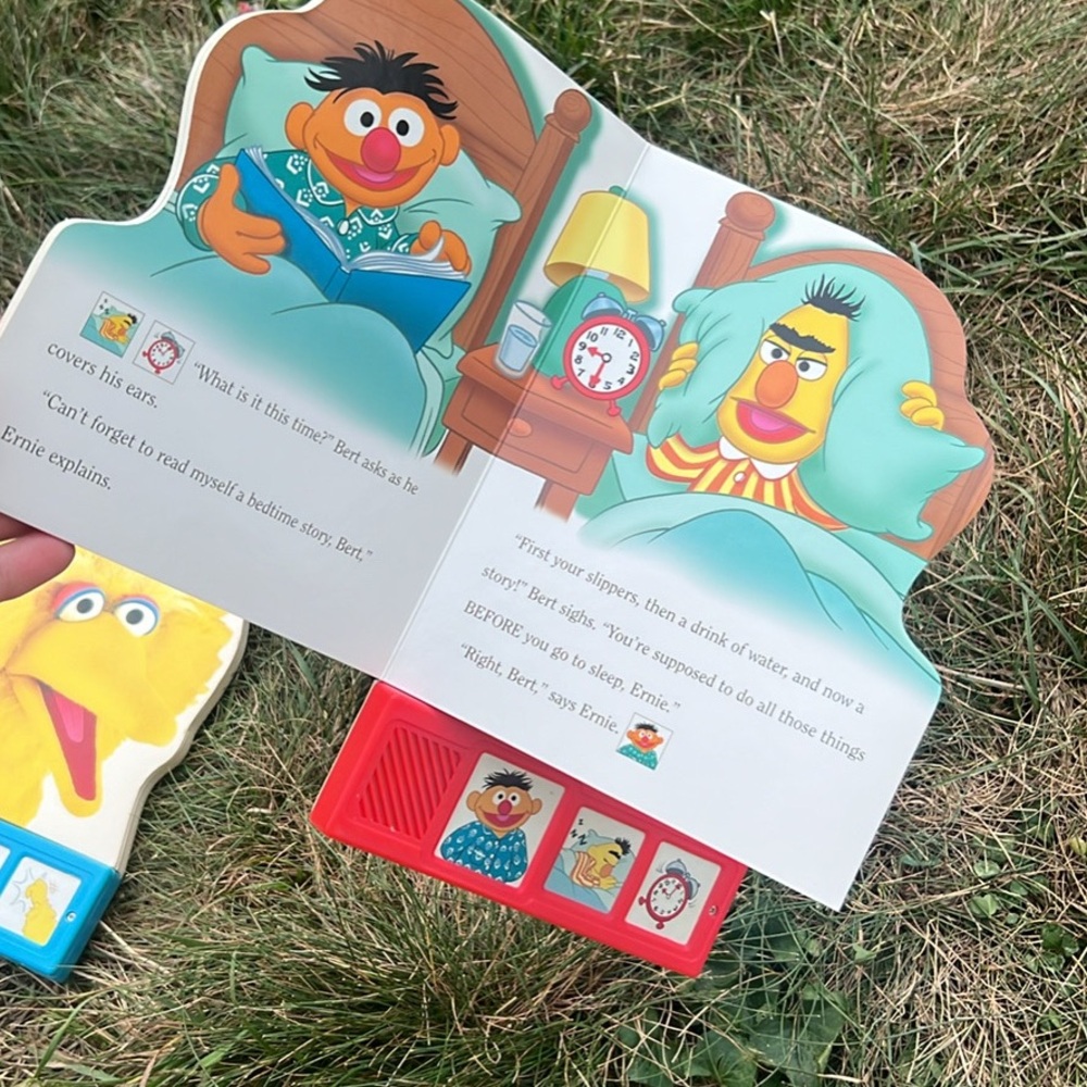 Sesame Street Big Bird and Ernie Sound Books - Picture 3 of 3
